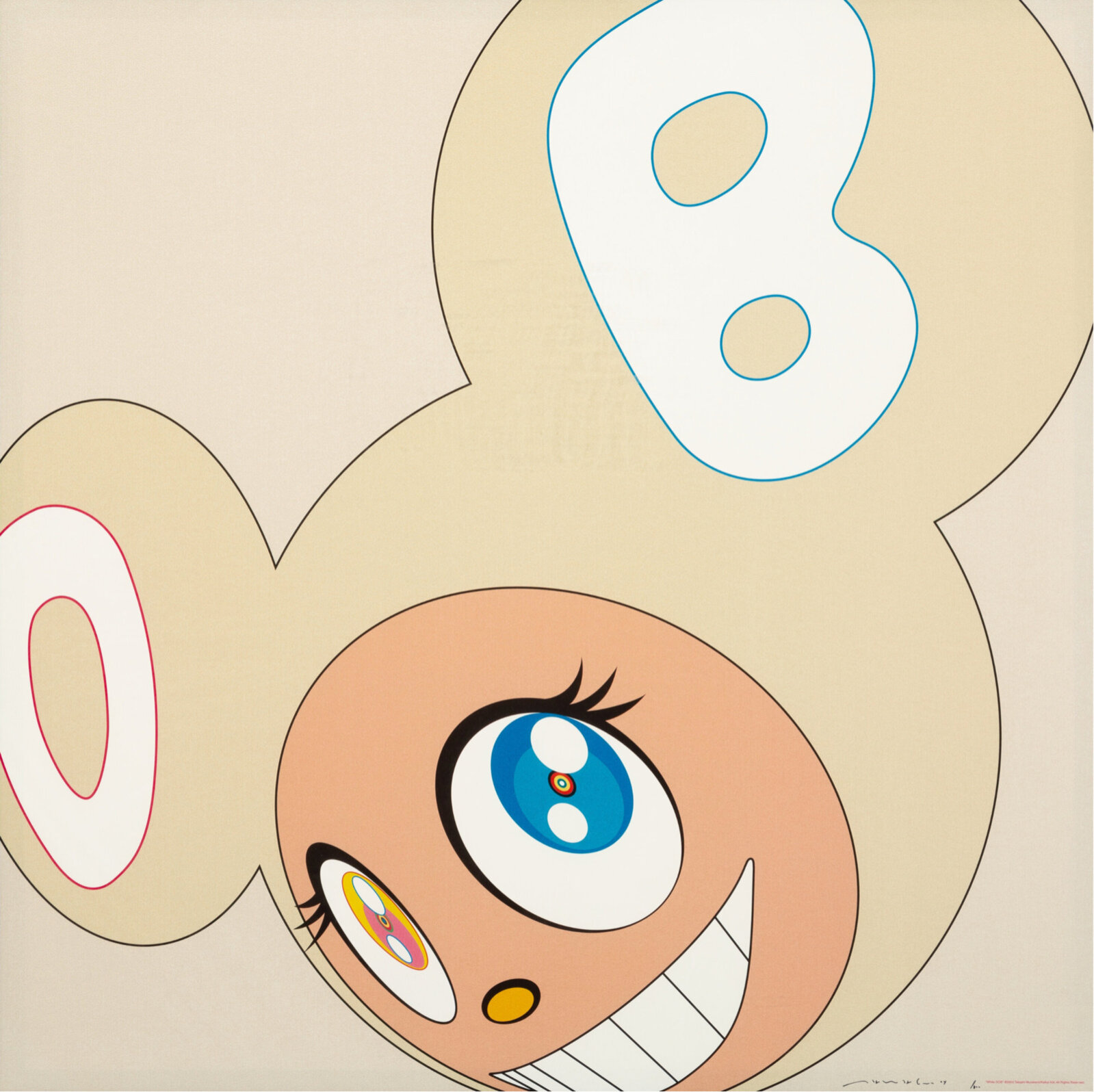 Takashi Murakami-White Dob-2004