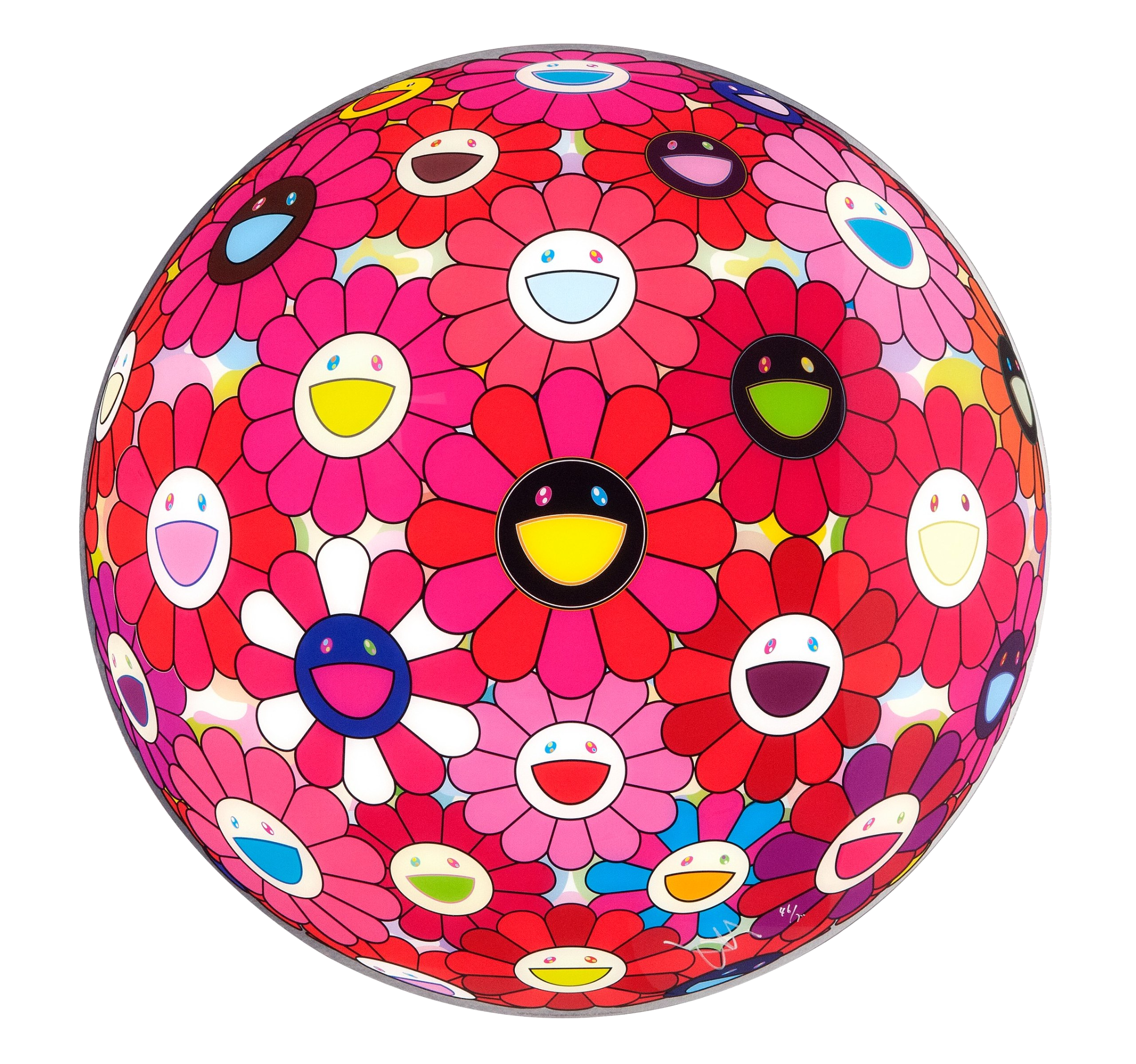takashi-murakami-flowerball-letter-to-picasso-2014