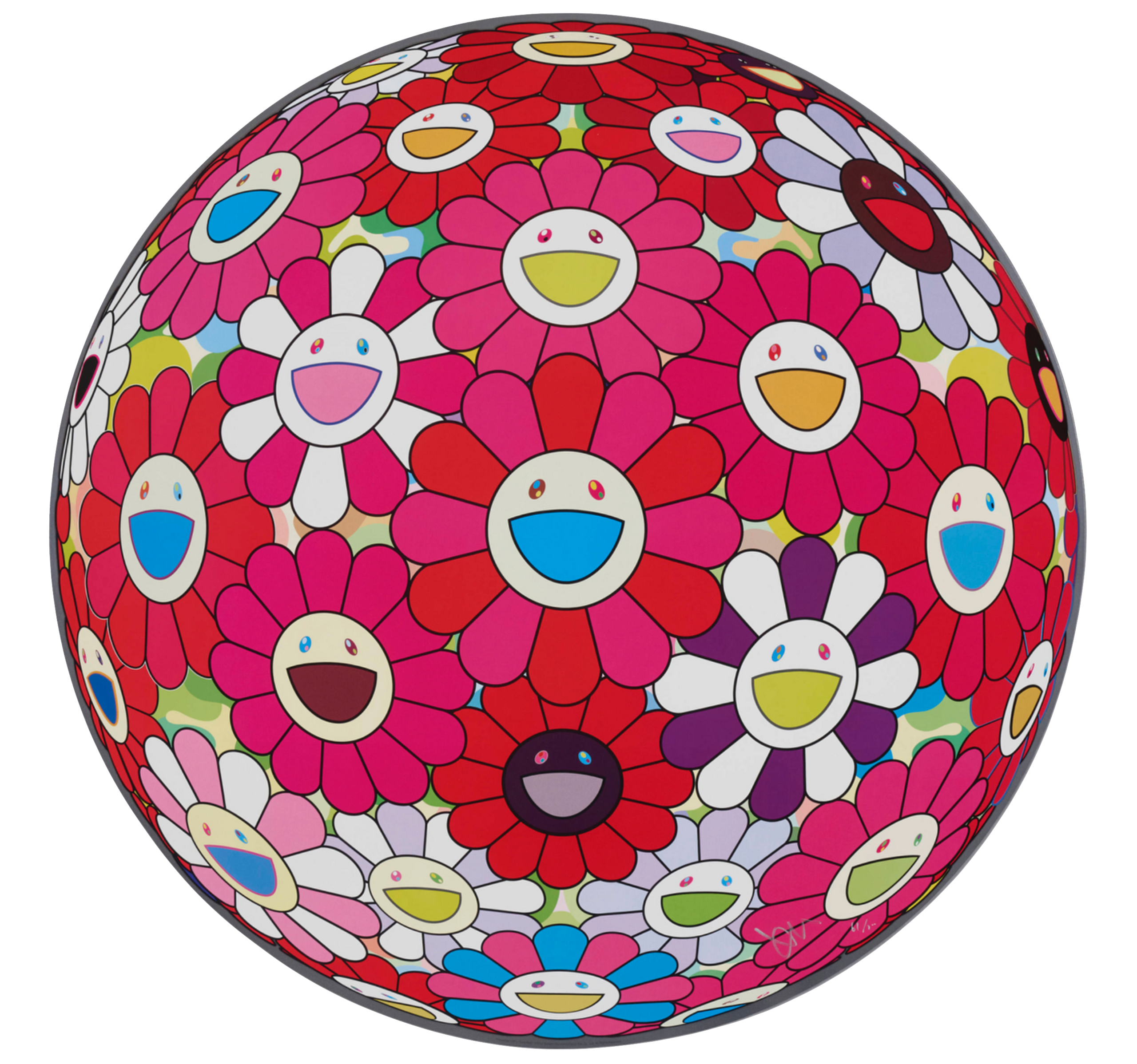 takashi-murakami-flowerball-turn-red!-2013