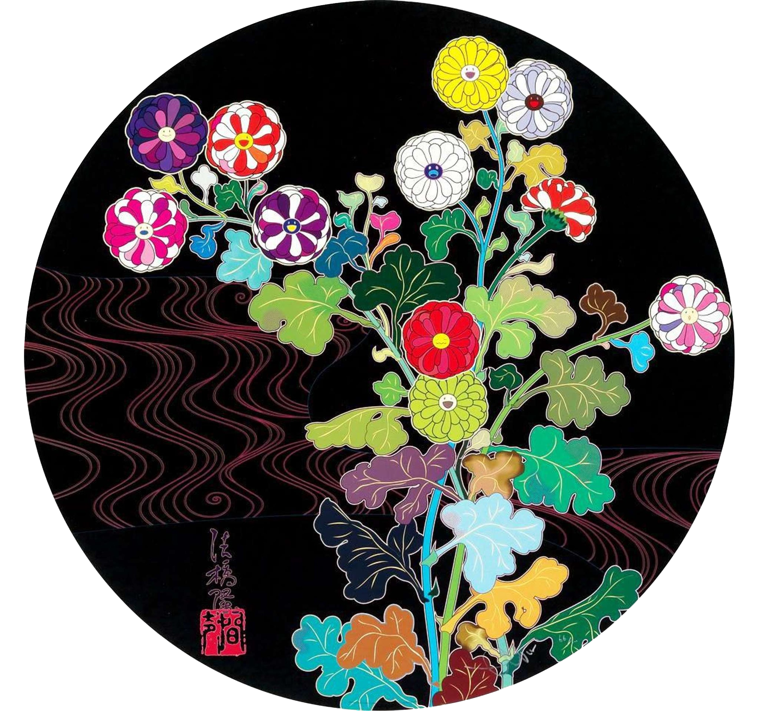 takashi-murakami-kansei-skull-2010